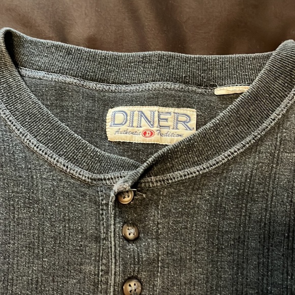 Diner men’s long sleeved t-shirt size XL - Picture 3 of 7